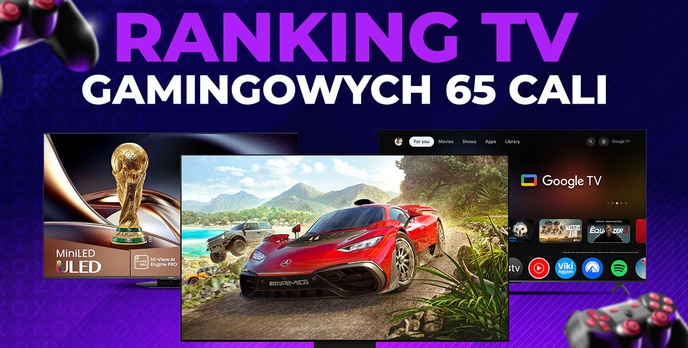 Telewizor gamingowy 65 cali | Ranking TOP 5