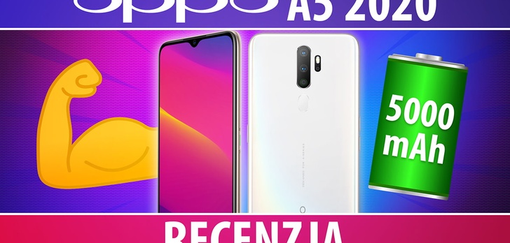Oppo A5 2020 - Test smartfona z dużą baterią