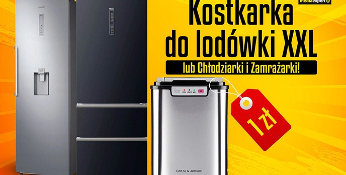 Kostkarka za złotówkę? Tak, do bardzo pojemnych lodówek i zestawów chłodzących!