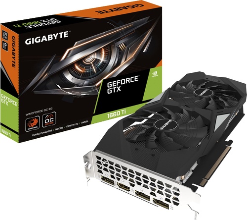 Gigabyte GeForce GTX 1660 Ti WINDFORCE OC 6G, 6GB GDDR6
