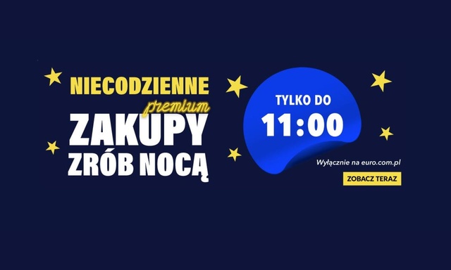 Nocna promocja w dużym sklepie - Małe i duże AGD taniej nawet o kilkaset złotych!