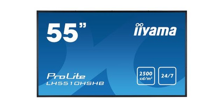 Dwa ekrany digital signage - iiyama LH7510USHB-B1 i iiyama LH5510HSHB-B1!