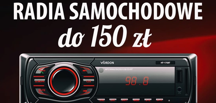 TOP 5 Radioodtwarzaczy samochodowych do 150 zł
