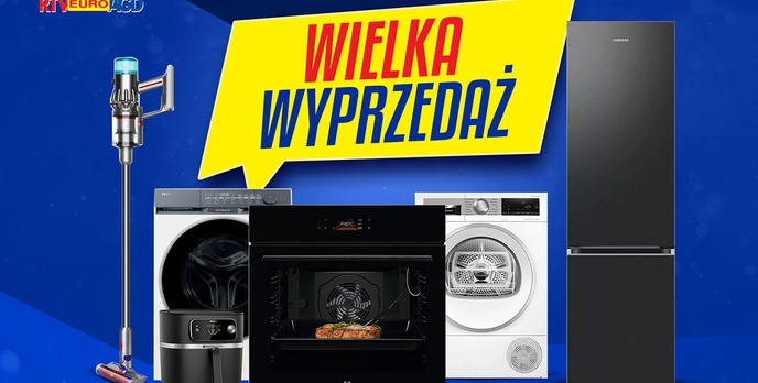Wielka wyprzedaż w RTV Euro AGD - Małe i duże AGD w promocyjnych cenach!