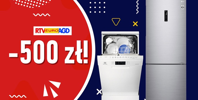 Taniej nawet o 500 złotych! Wśród rabatów robot kuchenny, lodówka lub telewizor