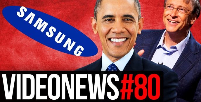 Videonews #80 - Obama naśmiewa się z Samsunga, Bill Gates Wiceprezydentem Stanów?