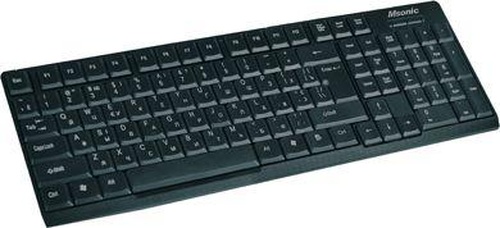 Msonic MK151UK czarna [cyrylica]