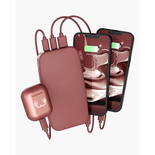 stylowy powerbank do 200 zł Fresh 'n Rebel 2PB18100SR 18000mAh 20W Safari red