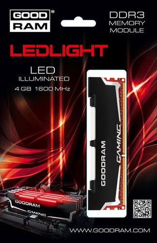 GoodRam DDR3 LED 4GB/1600 CL9-9-9-28