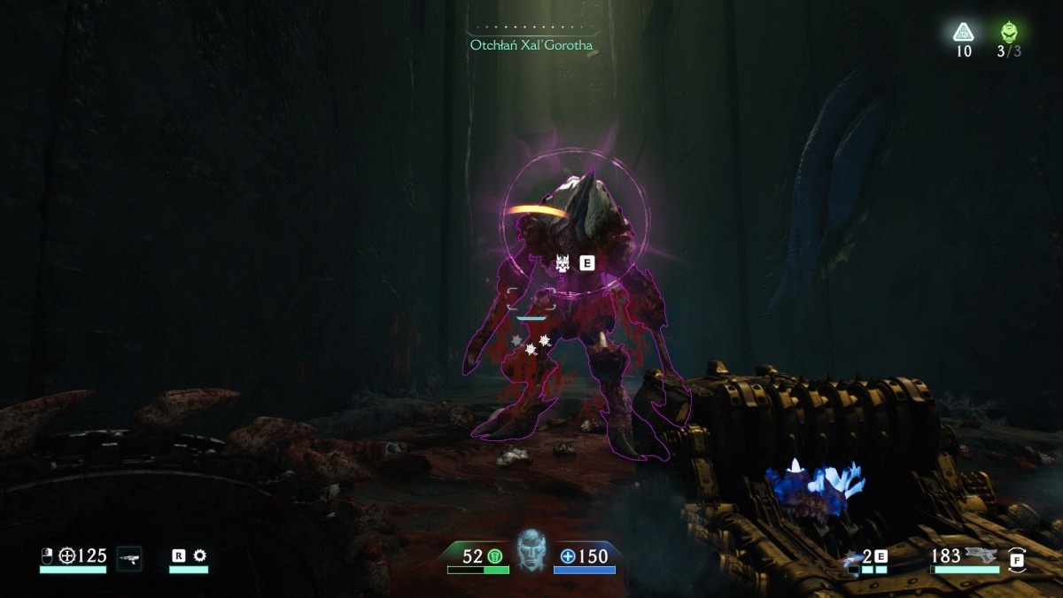 DOOM: The Dark Ages Revelations - Press E to kill demon