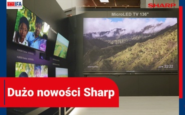 Sharp na IFA 2025: Świetne ceny na Mini LED-y