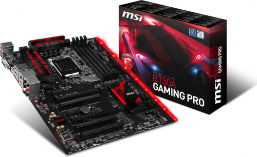Płyta główna MSI B150A GAMING PRO, B150, DDR4, SATA3, USB3.1, ATX (B150A GAMING PRO)