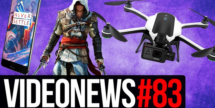 VideoNews #83 - OnePlus 3T, GoPro Karma, Note 7 i Monitor 240 Hz