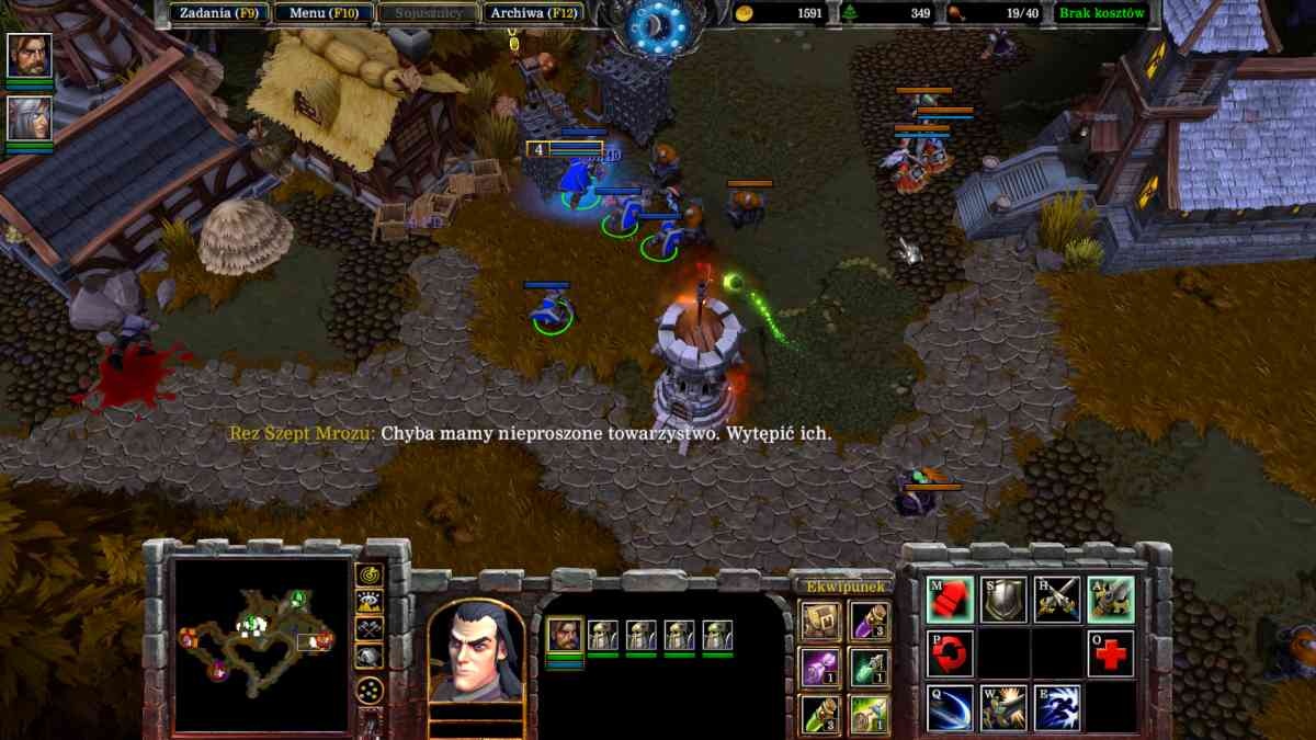 Warcraft III Reforged: Forsaken Kingdom - Misja typu MOBA