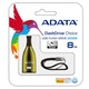 A-Data DashDrive Choice UC500 8GB USB2.0 Złoty/ Aluminium