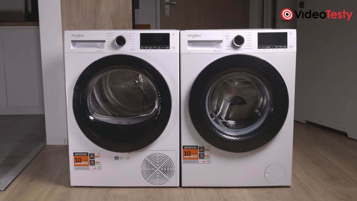 Pralka i suszarka Whirlpool koł siebie