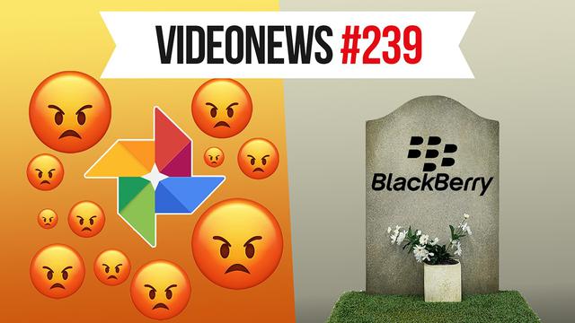 Koniec Blackberry, wyciek Google Photos, magiczny parasol - VideoNews #239