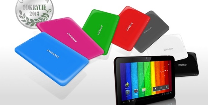 Kolorowy tablet NewBase 2 Overmax  w najmodniejszych barwach !