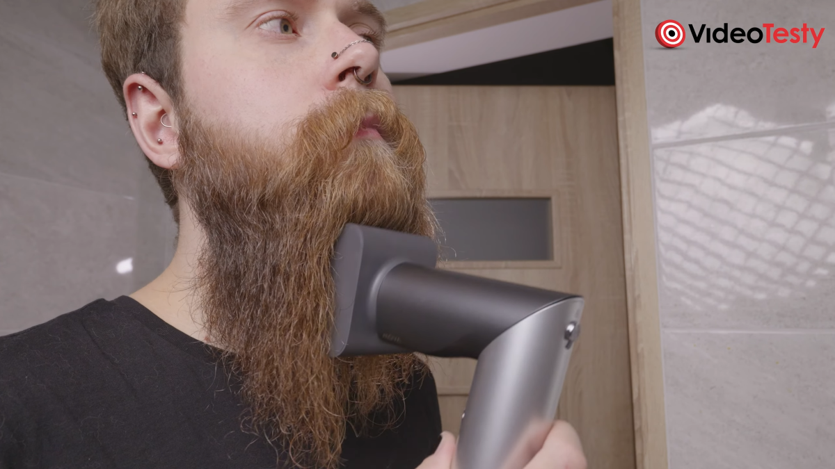 Prostowanie brody przy pomocy MOVA Master 10