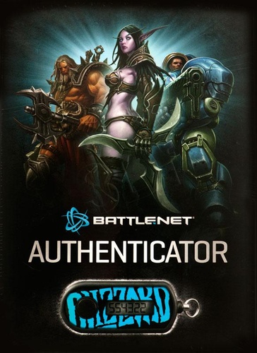 Battle.net Authenticator - token Diablo, World of Warcraft, Starcraft