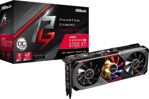 ASRock Radeon RX 5700 XT Phantom Gaming D OC 8GB GDDR6 (3DP-RX5700XT