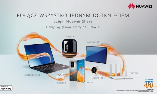 Together 2020 - Premiera nowego głośnika Huawei Sound X oraz kampania marketingowa