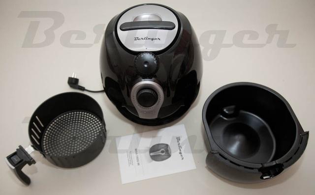 Berlinger MAX1600W - Popularna Frytkownica Bezolejowa
