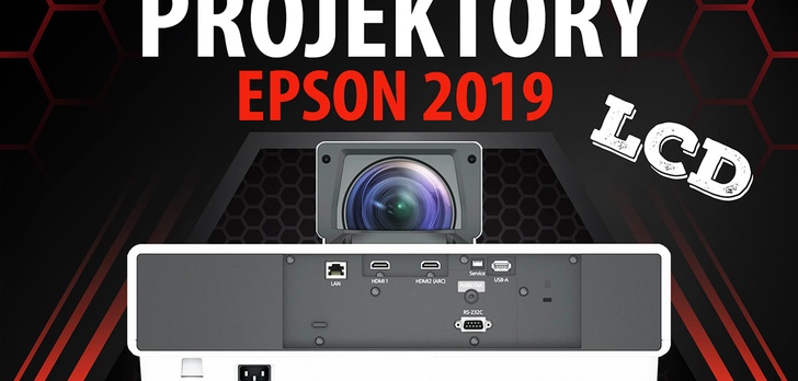 Przegląd projektorów Epson na 2019 rok