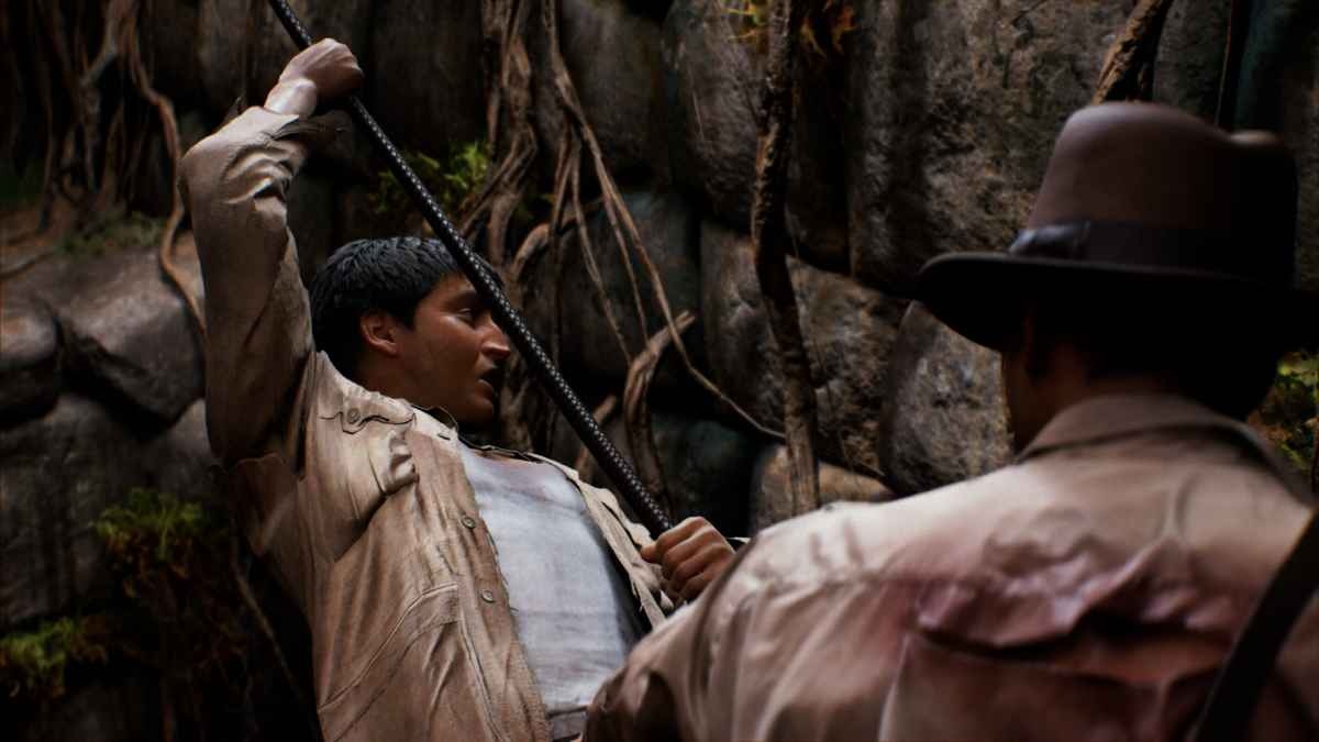 Indiana Jones i Wielki Krąg - Początek gry to majstersztyk