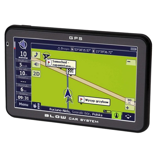 BLOW GPS43YBT AutoMapa Polska XL