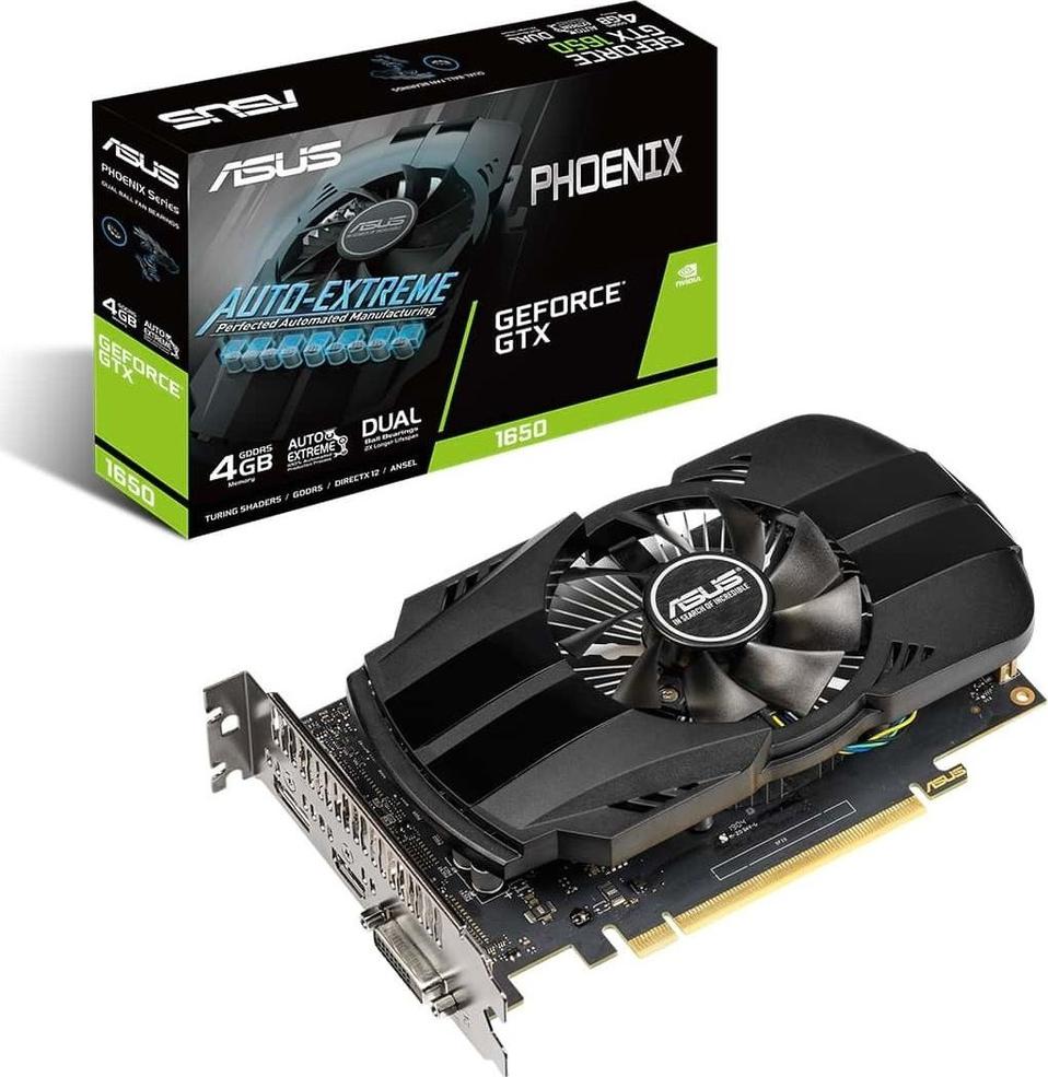 Asus GeForce GTX 1650 PH 4G 128BIT GDDR5 (PH-GTX1650-4G)