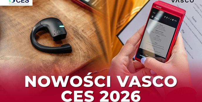 Nowości od Vasco Electronics na CES 2026 - polskie tłumacze podbijają Las Vegas