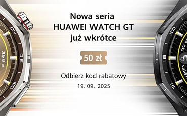 Nadchodzi nowa generacja bestsellerowych smartwatchy Huawei Watch GT 6 - Odbierz kupon rabatowy!