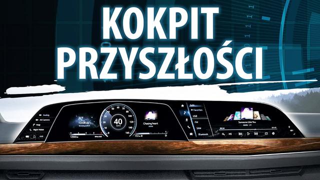 Pierwszy na świecie zakrzywiony wyświetlacz OLED w kokpicie Cadillaca Escalade 2021