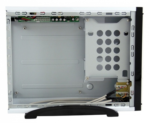 LC-Power OBUDOWA CASE-1370WMI MINI-ITX 1X 5,25: 1X 3,5" HD-AUDIO ZASILACZ LC75ITX MAX 75W BIALA