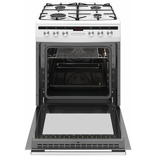 kuchenka gazowo-elektryczna do 1500 zł Amica 617GET2.33HZpTaF(W)