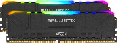 Crucial Ballistix RGB Black at DDR4 3600 16GB CL16 (BL2K8G36C16U4BL)