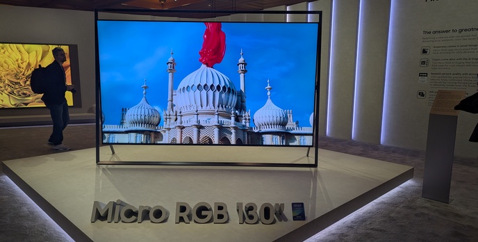 Targi CES 2026: Samsung przedstawia pierwszy na świecie 130" telewizor Micro RGB! #FirstLook2026