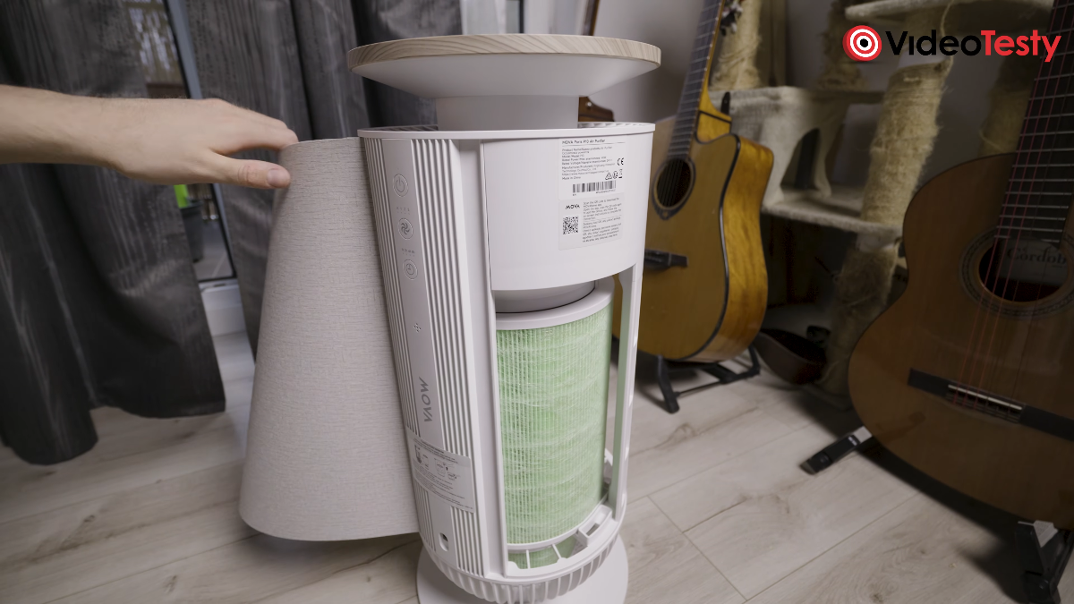 Zdejmowanie nakładki z MOVA Puris P10