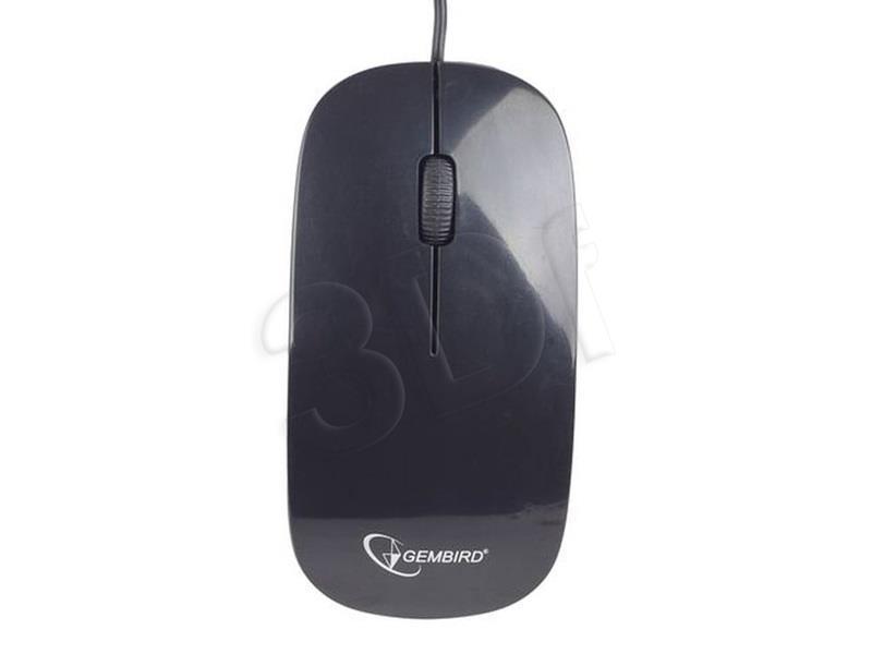 przewodowa Gembird MUS-103 1200dpi czarna