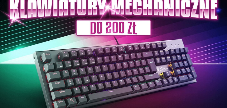 Klawiatura mechaniczna do 200 zł | Ranking TOP 6