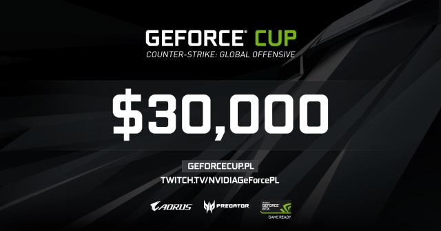 Rusza Nowa Edycja Turnieju GEFORCE CUP – Można Wygrać 30.000 Dolarów!