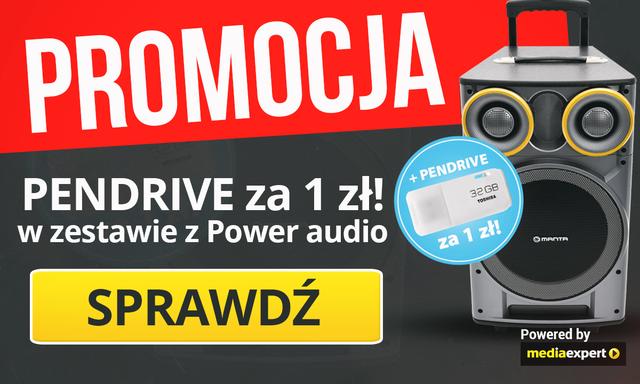 Pendrive za 1 zł w Zestawie z Power Audio #MegaOkazje w Media Expert