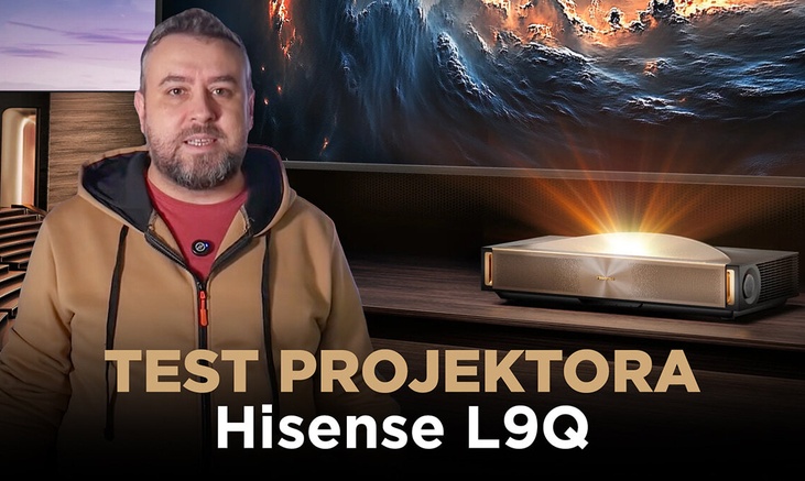 Duży ekran bez kompromisów. Hisense L9Q Laser TV