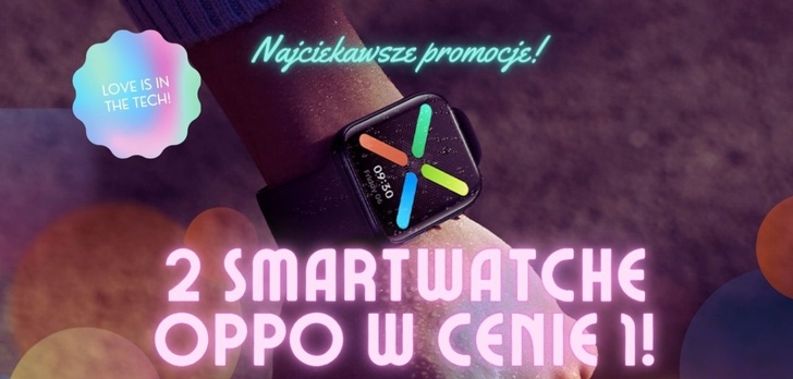 2 smartwatche w cenie 1?! Najciekawsze słuchawki, smartwatche i smartfon w promocji