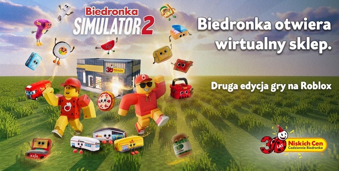 Biedronka Simulator 2 - kolejny sezon gry na Robloxie