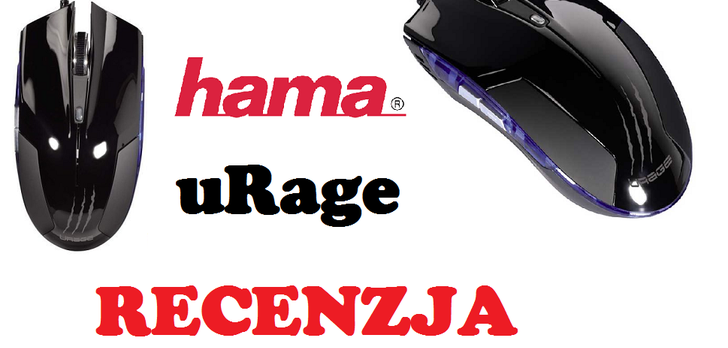 Hama uRage - recenzja niezłej i taniej myszki optycznej