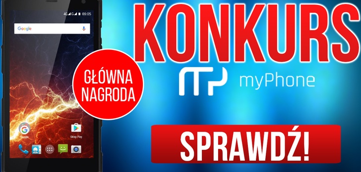 KONKURS - Wygraj smartfon myPhone Hammer ENERGY