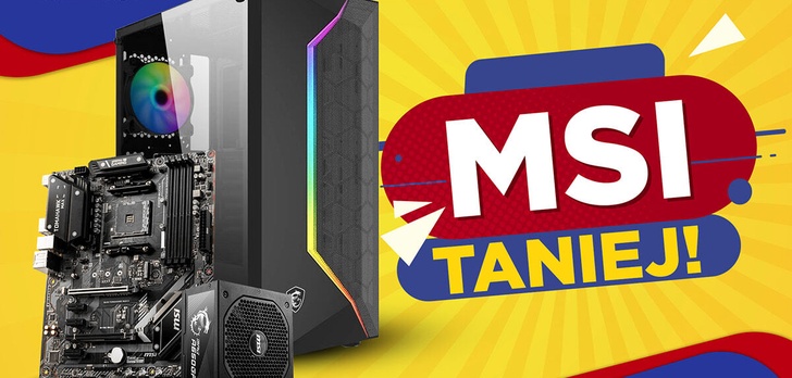 Złóż komputer taniej - Tydzień z MSI!