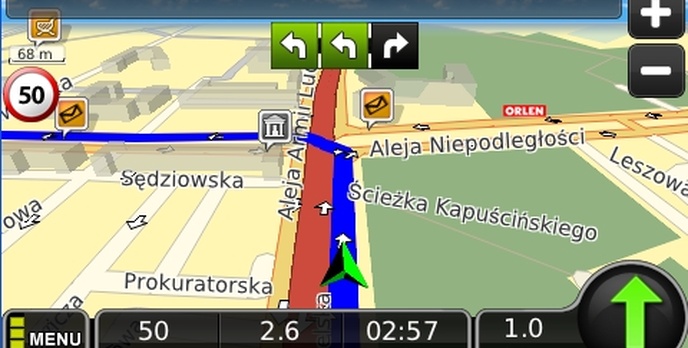 MapaMap 7.1 – asystent pasa ruchu i nowe mapy z Q3